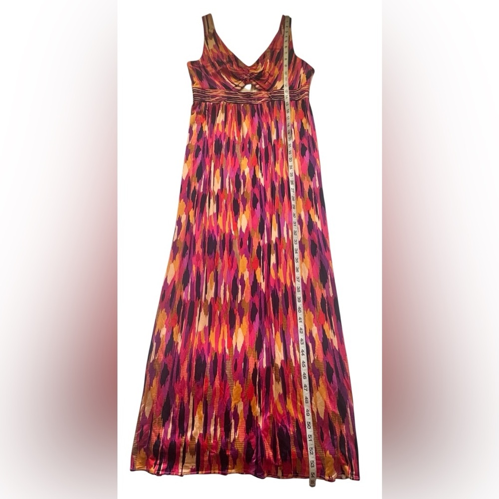 Trina Turk Multicolor Margery 2 Ikat Print Sleeveless Maxi Dress Size 10 NWT - Picture 12 of 12